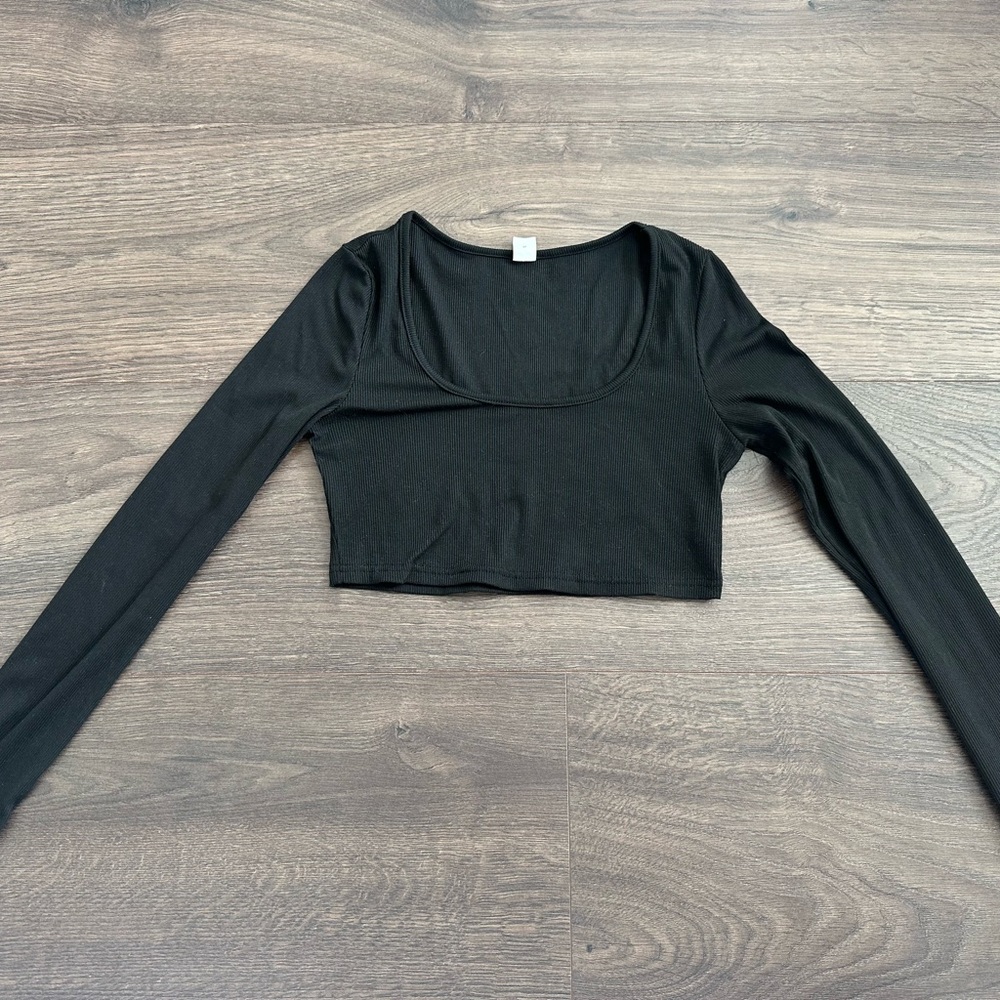 Amazon Black Long Sleeve Top